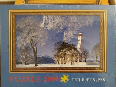 4000 elementli pazllar: Müxtəlif sayda pazllar üçün yaza bilərsiniz. Çatdırılma pulsuzdur — 12