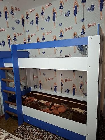 madera: Oğlan və qız üçün, İşlənmiş, Çarpayı, Matrassız, Siyirməli, MDF — 2
