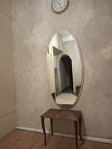 ev güzgüləri: Güzgü Divar üçün, Oval, Dekorativ, Çərçivə ilə — 1