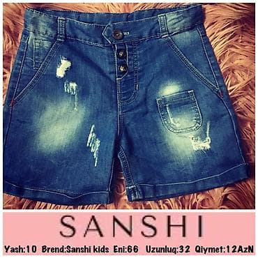 Yash:10 Brend:Sanshi kids Eni:66 Uzunluq:32 Qiymet:12AzN lalafo.az -da Yash:10 Brend:Sanshi kids Eni:66 Uzunluq:32 Qiymet:12AzN