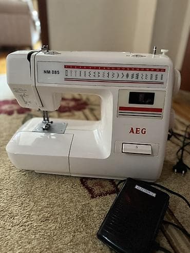 Almaniya istehsalı🇩🇪 AEG NM 885 tikiş maşını - Mexaniki/elektrik