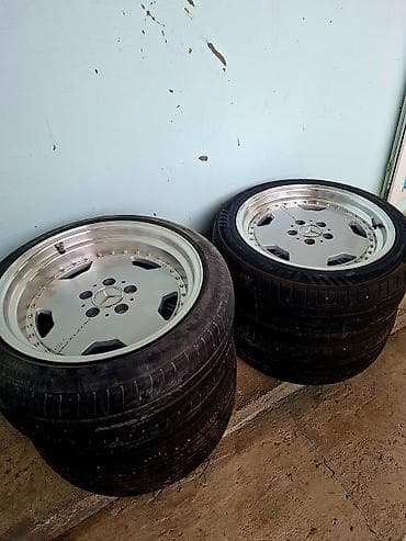 bak 100 liter: Mercedes üçün AMG/PERFORMANCE üslublu disk və şin komplekti — 2