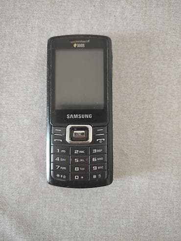 Samsung C5212 Duos, < 2 GB Memory Capacity, rəng - Qara, İki sim kartlı
