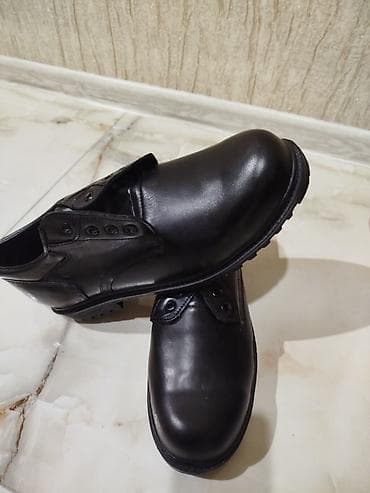 deri sumka: Super altı qalın qış üçün ayaqqabıdır. Yenidir (geynilməyib) isifadə — 3