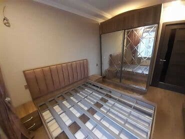 ucuz krafat: Yeni, İkinəfərlik çarpayı, Bazalı, Matras ilə, Siyirməsiz — 7