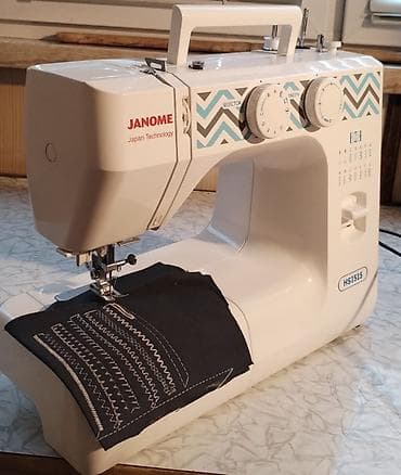 uşaq kamera: Tikiş maşını Janome, Elektromexaniki — 2