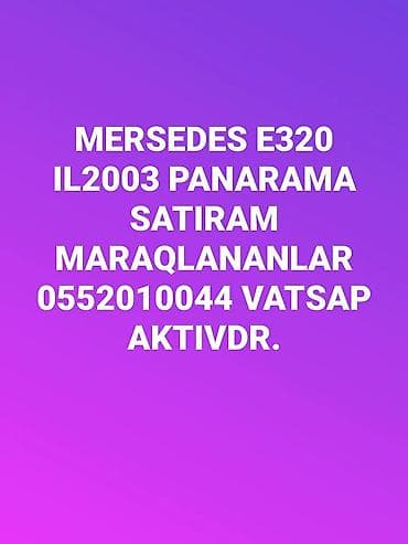 ford tranzit 2000: Mercedes-Benz E 320: 3.2 l | 2003 il Sedan — 9