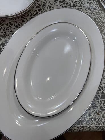 вакуумный насос 12 вольт: Обеденный набор, цвет - Белый, 12 персон, Турция — 3