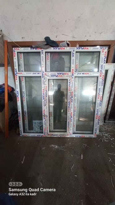 plastik pencere pəncərəm baku фото: Plastik pəncərə 160x170 hündürlük təzədir 160 man — 1