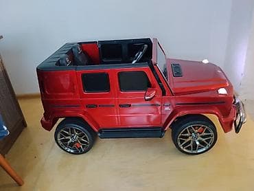 Uşaq üçün elektrikli Mercedes-Benz G-Class (AMG üslubunda) — 4