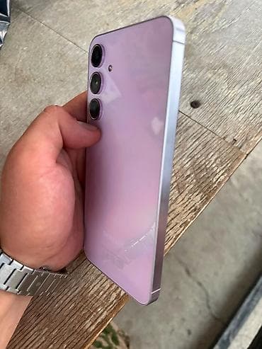 Samsung Galaxy A55 5G, 256 GB, rəng - Bənövşəyi, Barmaq izi — 4