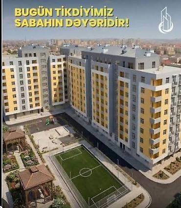 2 otaqlı, Yeni tikili, 58 kv. m