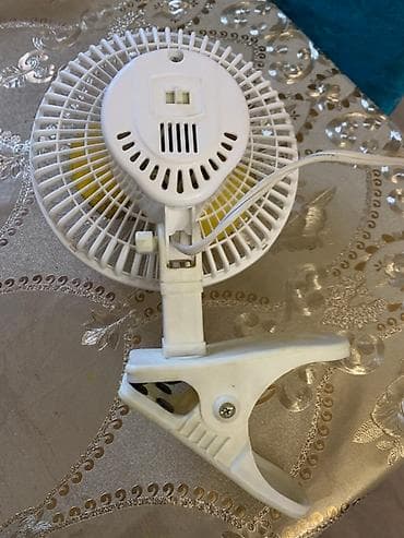 Klipli mini ventilyator, 30cm - Stolüstü və ya müxtəlif səthlərə — 2
