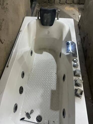 cakkuzi vanna: Hidromasajlı akril vanna - Material: ağ akril korpus, sürüşməyə qarşı — 3