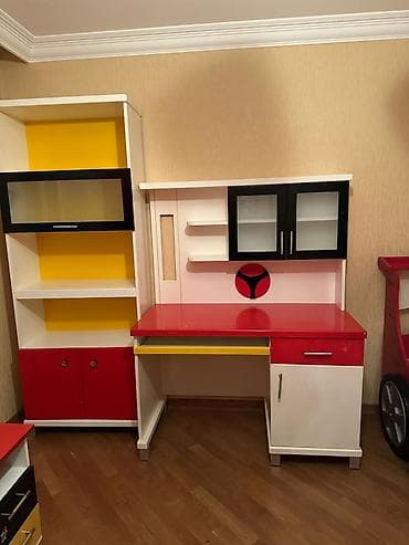 usag beşiyi: Uşaq otağı üçün “Race/F1” temalı mebel dəsti Komplekt tərkibi: - — 3