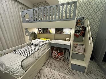 matras islenmis: Oğlan və qız üçün, İşlənmiş, Çarpayı, Matrassız, Siyirməli, MDF — 4