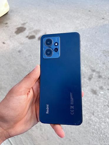 Redmi Note 12, 128 GB, rəng - Qara, Barmaq izi