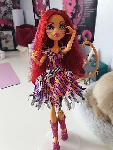 kohne pullar: 🎠Monster High – Toralei Stripe kuklası, Freak Du Shik G1🎠 - — 1