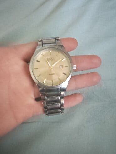 Nissan: Yeni, Qol saatı, Hugo Boss, rəng - Gümüşü — 1