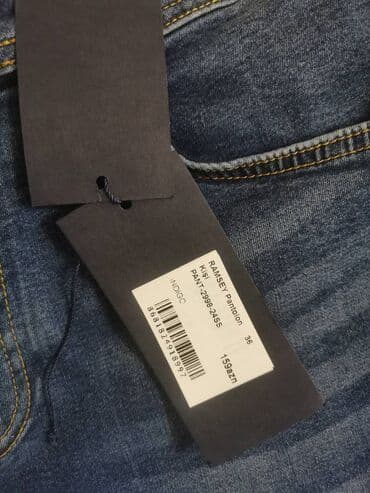 enli şalvar modelleri: Klassik Şalvar, rəng - Göy — 3