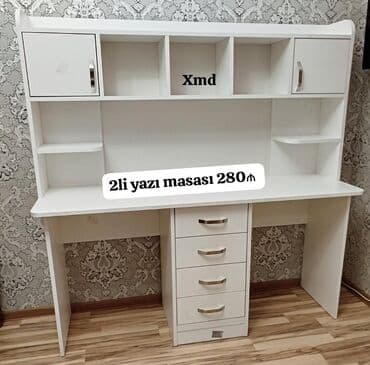 uşaq kiravat: Oğlan və qız üçün, Yeni, Siyirməli, Yazı masası, Stulsuz — 1