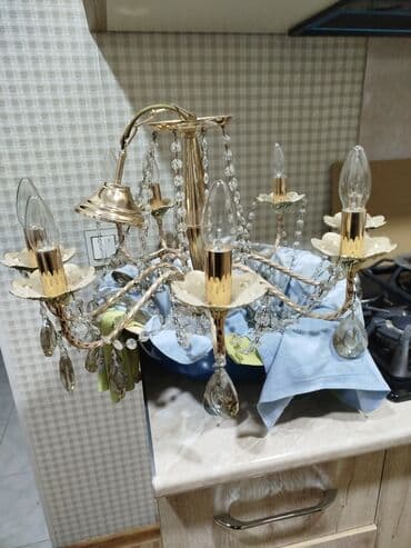 Çılçıraq, 8 lampa, Metal