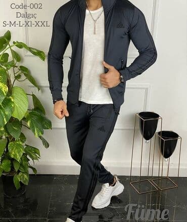 qaqa desti: Adidas İdman dəsti Türkiyə istehsalı idman dəstləri Ölçü: S, M — 1