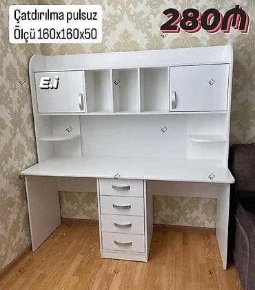 nerjavik stol: 2 nəfərlik yazı masası Yep yeni 280 azn rəng seçimi var çatdırılma var — 1