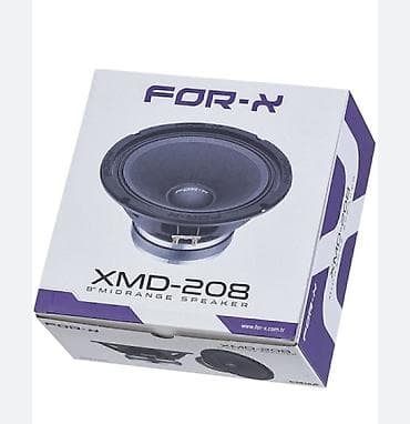 dali axs 8000: 4 ədəd For-X XMD-208 (20sm / 400W) 	•	2 ədəd kenwood qapı kalonkası — 4