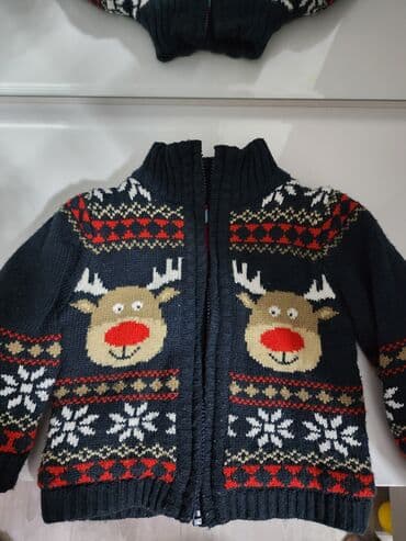 Oglan uşagına qalın jaket, 1-1,5 yaş