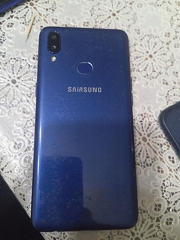 Samsung Galaxy A20, rəng - Mavi, Barmaq izi