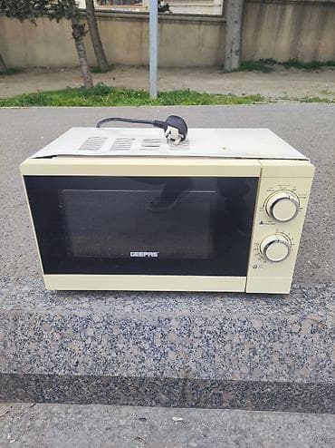 mikrodalgali soba: Mikrodalğalı soba Geepas, Ayrıca dayanan, Mikrodalğalar ilə, rəng - Ağ — 3