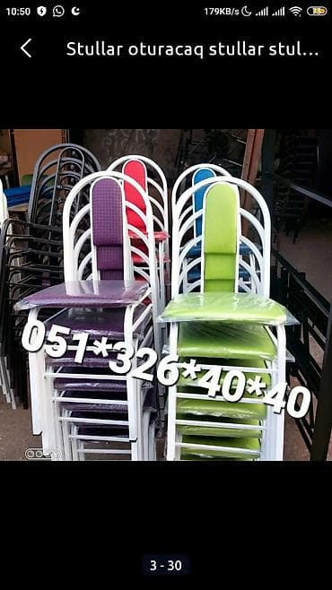 ev stolu: Mətbəx üçün, Yeni, Qatlanmayan, Stul — 5