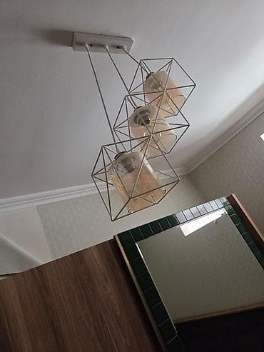 cucə lampası: Çılçıraq, 3 lampa — 1