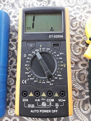 Multimetr 9205 saz vəziyyətdə üçü biryerdə satılır. ünvan Şüvəlan — 3