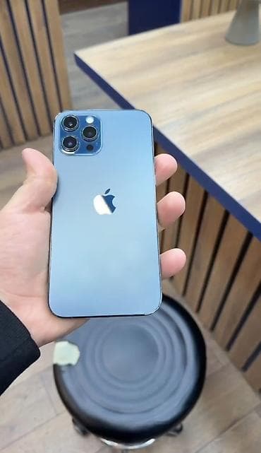 IPhone 12 Pro Max, 128 GB, Sierra Blue, Face ID