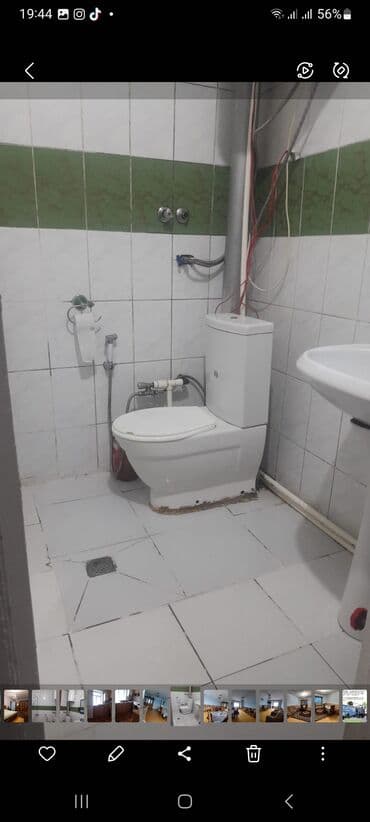 kirayə ev 1 otaq: 2 комнаты, Новостройка, 58 м² — 3