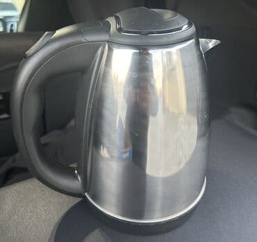 ikili çaydanlık: Pangdada elektrik çaydanı - Korpus: paslanmayan polad, parlaq metal — 6