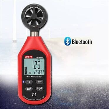 küləyin sürətini ölçən cihaz: Anemometr Model: UNI-T UT363 Külək sürətini ölçən cihaz. - Zərbəyə — 1