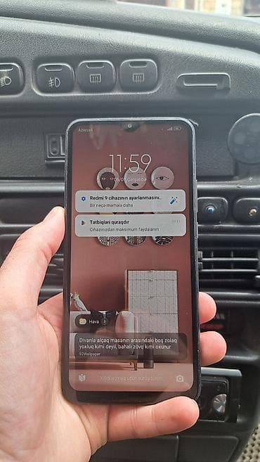 Redmi 9, 64 GB, rəng - Boz, Barmaq izi