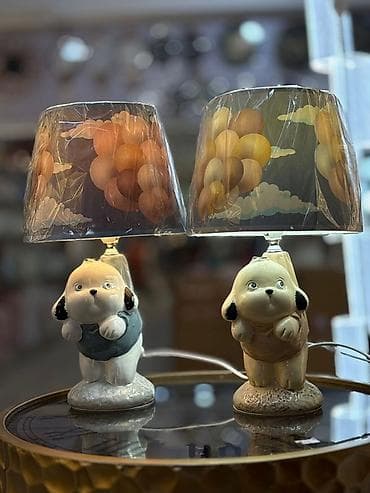 Декор и интерьер: Uşaq otağı üçün dekorativ masa lampaları (2 model) - Dizayn: Şirin — 5
