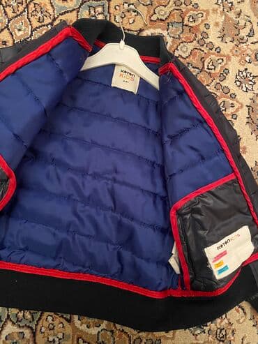 синие детские ветровки: Koton uşaq kurtkasi, 4-5 yas, çox çox az istifade olunub, yeni — 2