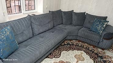 kunc divanı: Künc divan, Bazalı, Vеlur parça — 1