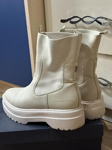 cəkmə: Tommy Hilfiger bej qadın botları 200 azn-a alınıb, çox səliqəli — 5