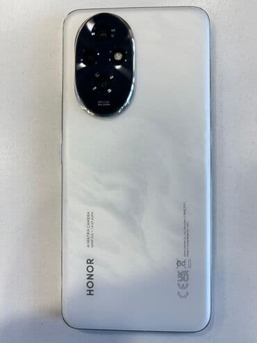 телефон fly fs504 cirrus 2: Honor 200 Pro, 256 ГБ, цвет - Белый, Отпечаток пальца — 1