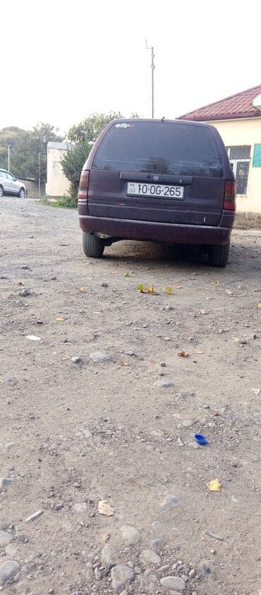 опель зафира а: Opel Astra: 1.7 l | 1992 il 151515 km Universal — 5