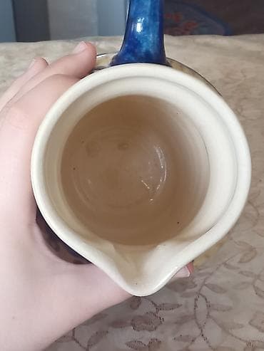 murebbe qablari: Rəng - Mavi, Keramika, 1 l — 2