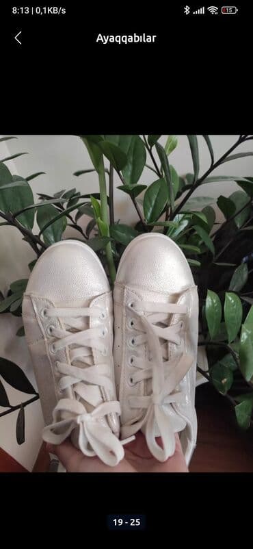 tekstil uşaq şəp şəpləri: Ölçü: 40, rəng - Ağ, İşlənmiş — 10