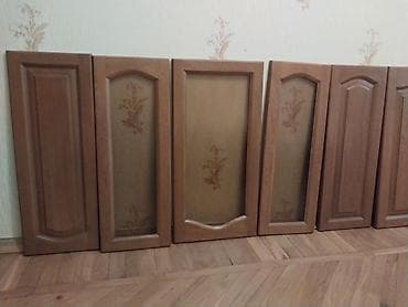 şkaf kuxna: Mətbəx şkafı üçün qapaq dəsti - Material: ağac fakturalı MDF/LDSP — 1