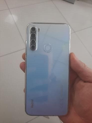 redmi 8: Redmi Note 8 (2021), 64 GB, rəng - Göy, Barmaq izi — 2